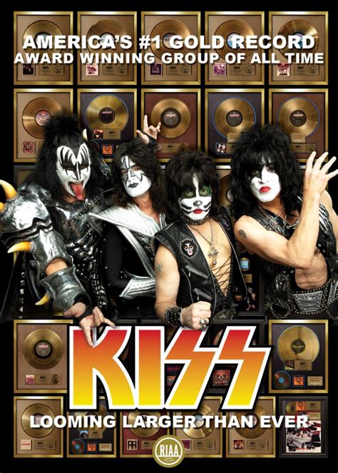 KISS - America's #1 Gold Record Award Winning Group of All Time - RIAA