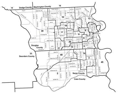 Printable Map Of Omaha With Zip Codes - Printable Maps