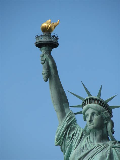 Free Images : new york, monument, statue, symbol, island, landmark, freedom, attraction, lady ...