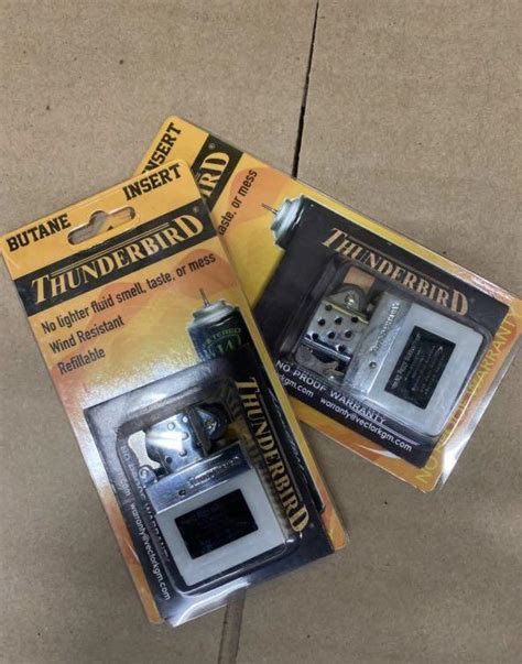 Zippo Thunderbird Insert, Luxury, Accessories on Carousell