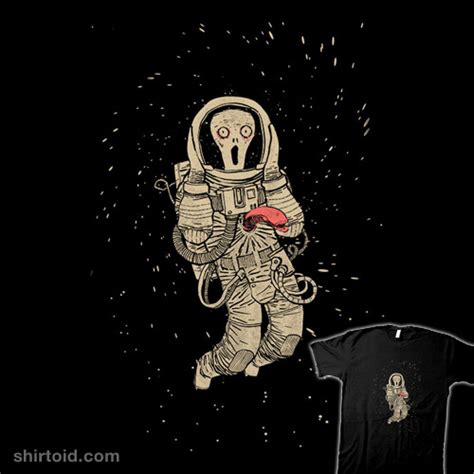 In Space, No One Can Hear You Scream - Shirtoid