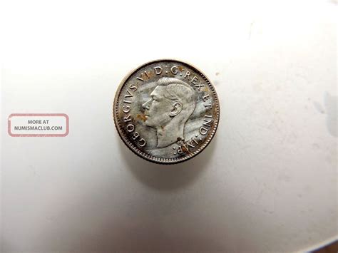 1946 Canadian Ten (10) Cent Silver Coin