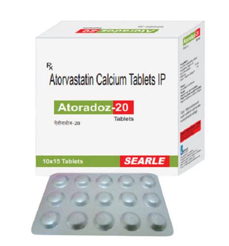 Atorvastatin Calcium Tablets Ip, Pack Of 10x15 Tablets General Medicines at Best Price in ...