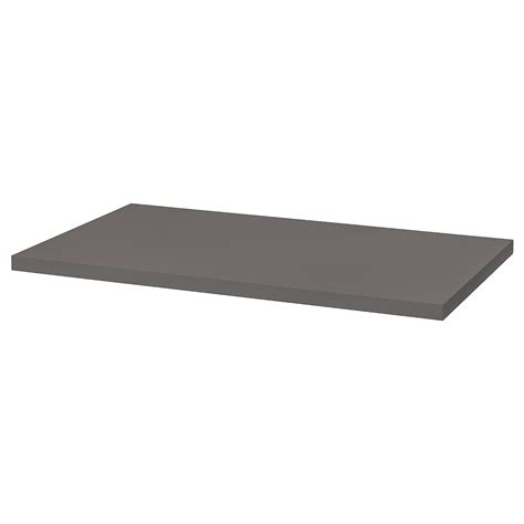 LINNMON tablero, gris oscuro, 100x60 cm - IKEA