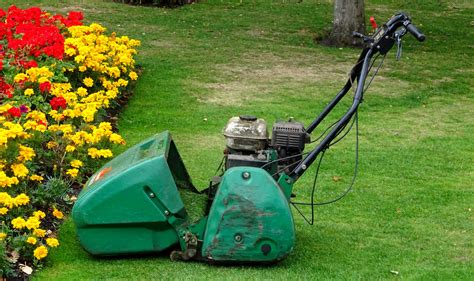 Gardening Power Lawnmower Free Stock Photo - Public Domain Pictures