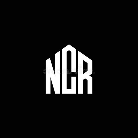 NCR Letter Logo Design on BLACK Background. NCR Creative Initials ...