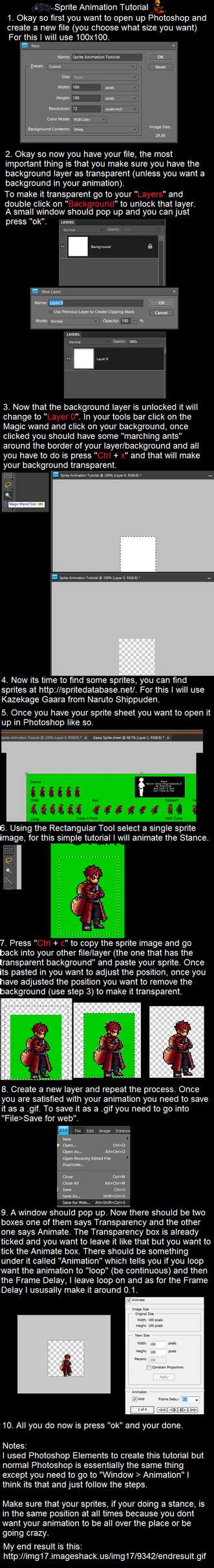 Sprite Animation Tutorial by Mark975 on DeviantArt