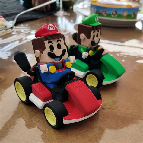 3D printer MARIO KART for LEGO MARIO • made with Bambulab P1P・Cults