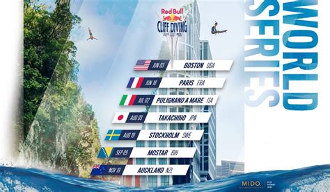 2023 Red Bull Cliff Diving World Series calendar & venues | Events