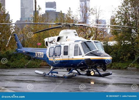 NYPD Air Sea Rescue Helicopter Editorial Photography - Image: 28243607