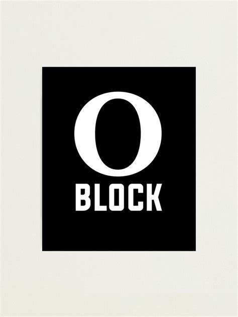 "O Block Represent Chicago Illinois USA O'Block" Photographic Print for ...