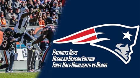 Patriots vs Bears Week 7 Regular Season First Half Highlights - YouTube