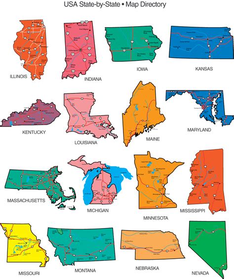 Maps For Design • Editable Clip Art PowerPoint Maps: US State and County Maps