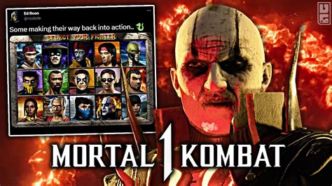 MORTAL KOMBAT 1 - HUGE Gameplay Trailer Details REVEALED & MK4 ...