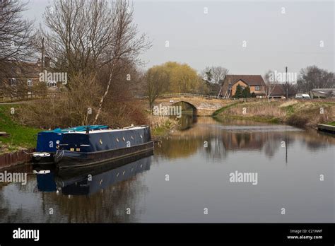 Selby Canal at West Haddlesey, Yorkshire, England, U.K Stock Photo - Alamy