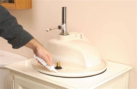 Install a Bathroom Countertop Sink