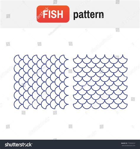 Fish Pattern Illustration Fish Background Texture Stock Illustration 773595919 | Shutterstock