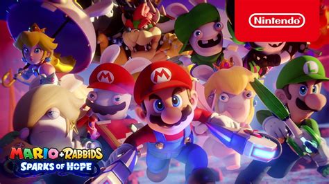 Mario + Rabbids Sparks of Hope – Cinematic Launch Trailer – Nintendo Switch – GamingNuggets.com