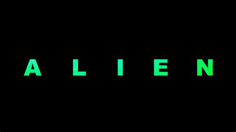 Alien Movie Font