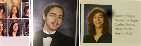 Post Malone Before Famous: High School Yearbook Photos : r/BeforeFamous