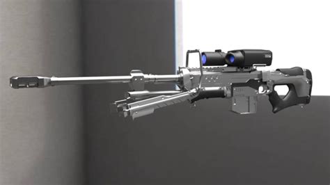 HALO 5 SNIPER RIFLE | CGTrader