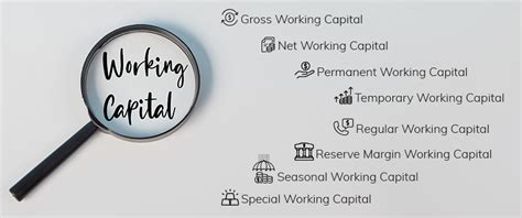 8 Different Types of Working Capital: Know About Cycle, Loan & Factors