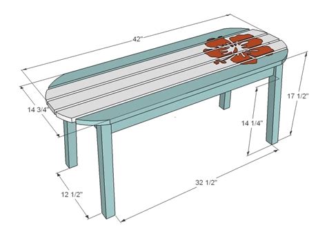 Woodwork Surfboard Coffee Table Plan PDF Plans