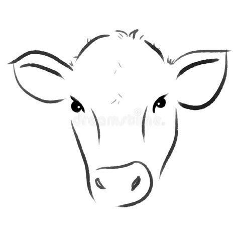 Print vector cow one line draw illustration royalty free illustration | Cow line art, Cow art ...