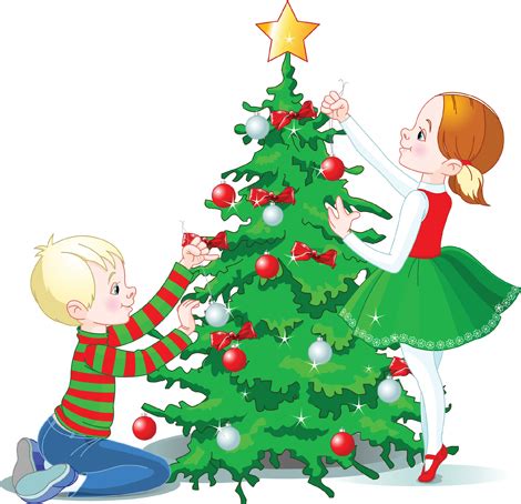 christmas tree trimming clip art 20 free Cliparts | Download images on ...