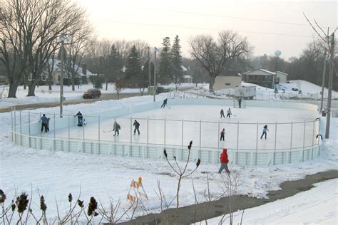 Pacific Ice Outdoor Rinks: Kindersley Outdoor Synthetic Ice Hockey Rink