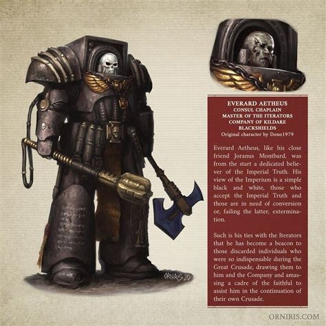 an image of a warhammer with a hammer in it's hand and the caption below