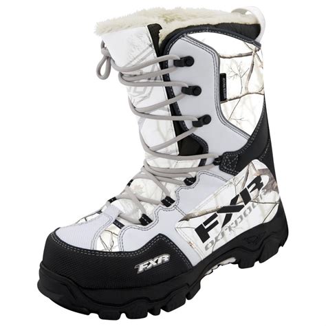 Men's FXR X-Cross Snowmobile Camo Boots - 590352, Snowmobile Clothing ...