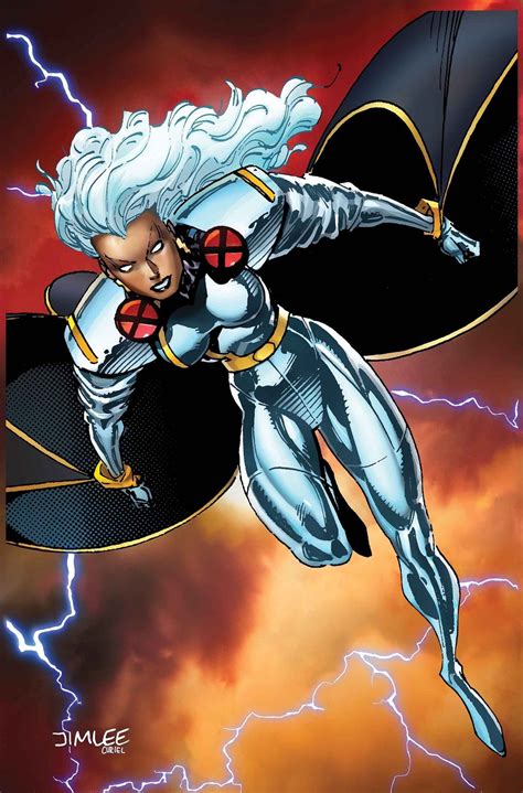 Storm - Jim Lee | Storm marvel, Jim lee art, Marvel