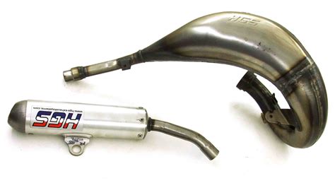 HGS EXHAUST KIT MOTO CROSS YAMAHA YZ125 01-04 | 558.HG.YAM005-K