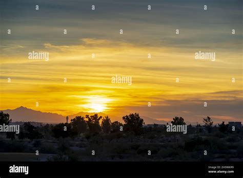 Phoenix arizona skyline night hi-res stock photography and images - Alamy