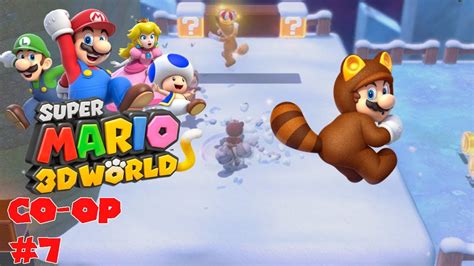 Super Mario 3D World Co-op Episode 7: Tanooki Suits - YouTube