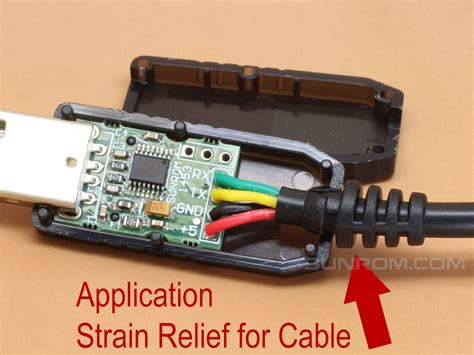 Strain Relief for USB Cable [5265] : Sunrom Electronics