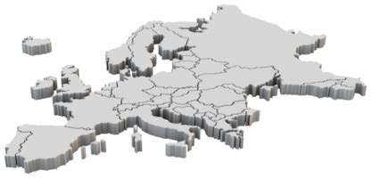 Europe Map Blank Png