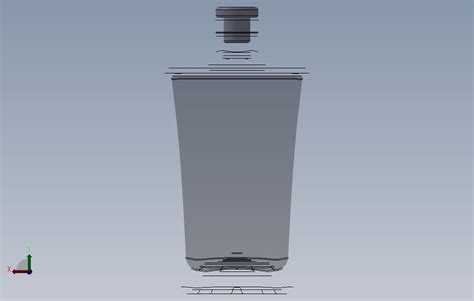 朗姆酒瓶75cl_SOLIDWORKS 2017_模型图纸免费下载 – 懒石网