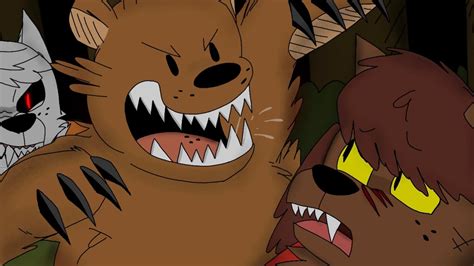 Werewolves Lincoln & Lynn VS Bear "Loud House" [Animation] PART 4 - YouTube