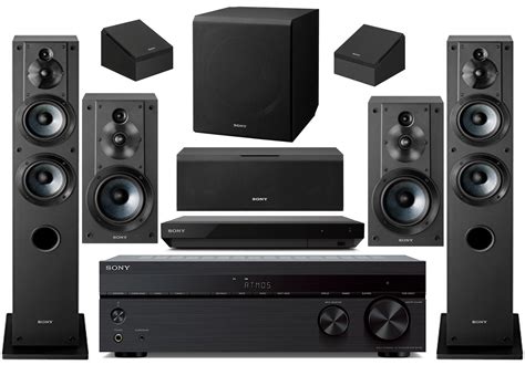 Buy Sony 7.2-Channel Wireless Bluetooth 4K 3D HD Blu-ray A/V Surround Sound Home Theater System ...