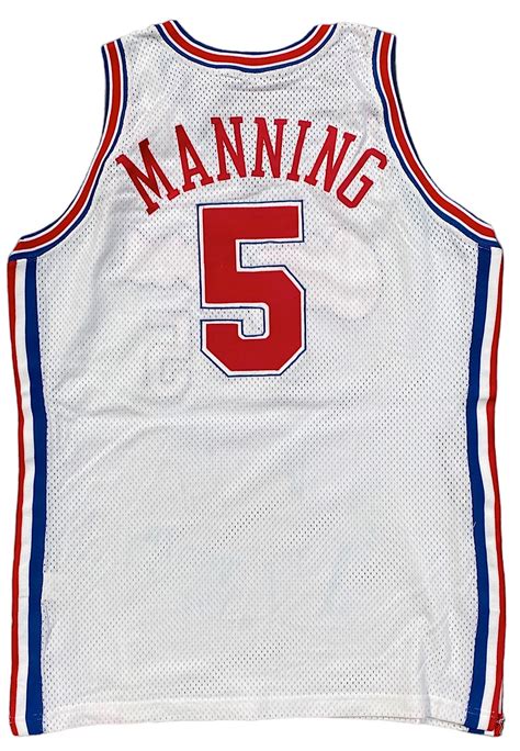 Lot Detail - 1990-91 Danny Manning LA Clippers Game-Used Jersey