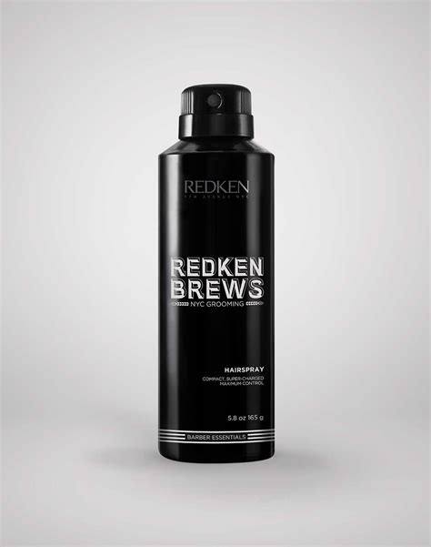 Redken Brews hairspray Hairspray for men Lock your style in place with ...