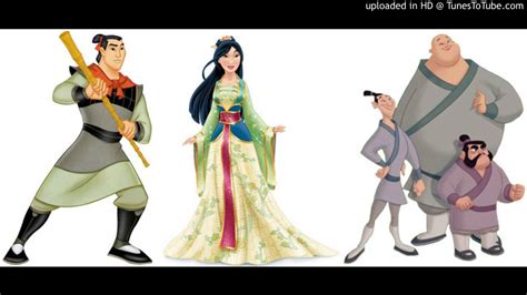 Li-Shang, Mulan, Ling, Chien Po & Yao - I'll Make a Man Out of You ...