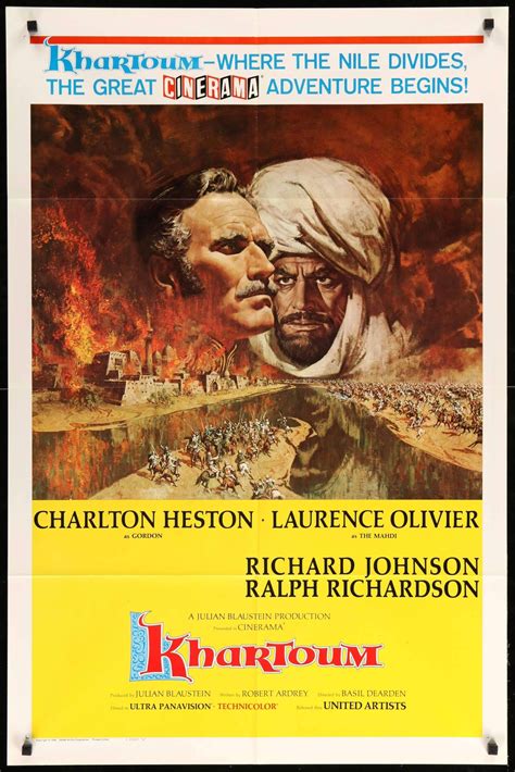 Khartoum (1966) Original One Sheet Movie Poster - 27" x 41" - Original Film Art - Vintage Movie ...