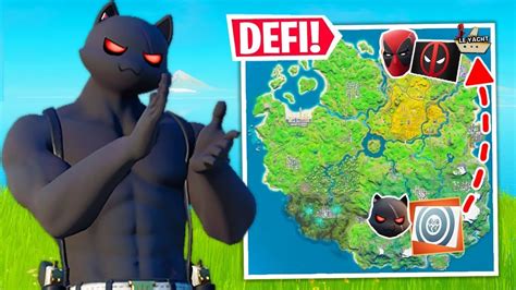 J'ai TENTÉ le DÉFI SECRET de MIAOUSCLÉ sur FORTNITE ! (Défi Impossible) - YouTube