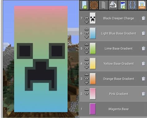 Rainbow Creeper | Trucos de minecraft, Manualidades de minecraft, Plantillas minecraft