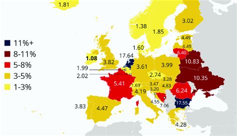 Cybercrime: Europe's Most & Least Secure Countries (Specops Software ...