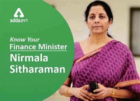 Nirmala Sitharaman: Meet the First Full Time Women Finance Minister Of ...