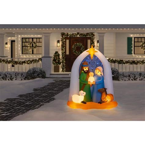 6.5 ft Nativity Scene Holiday Inflatable – Lamouren Online Fashion And Women’S Clothing